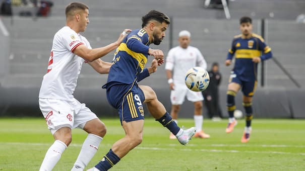 Boca le dio vuelta a Barracas Central un partido clave para la clasificación a la Copa Libertadores
