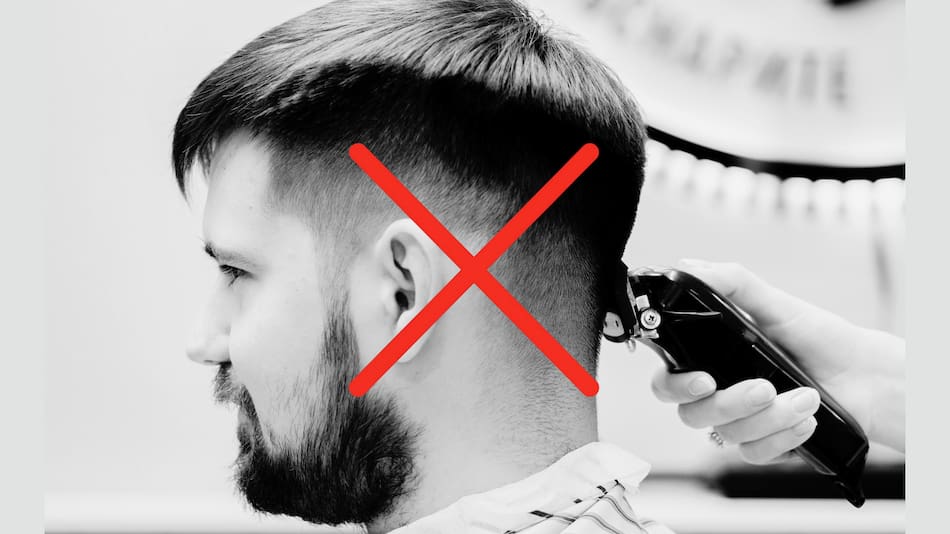 Corte de pelo hombre.