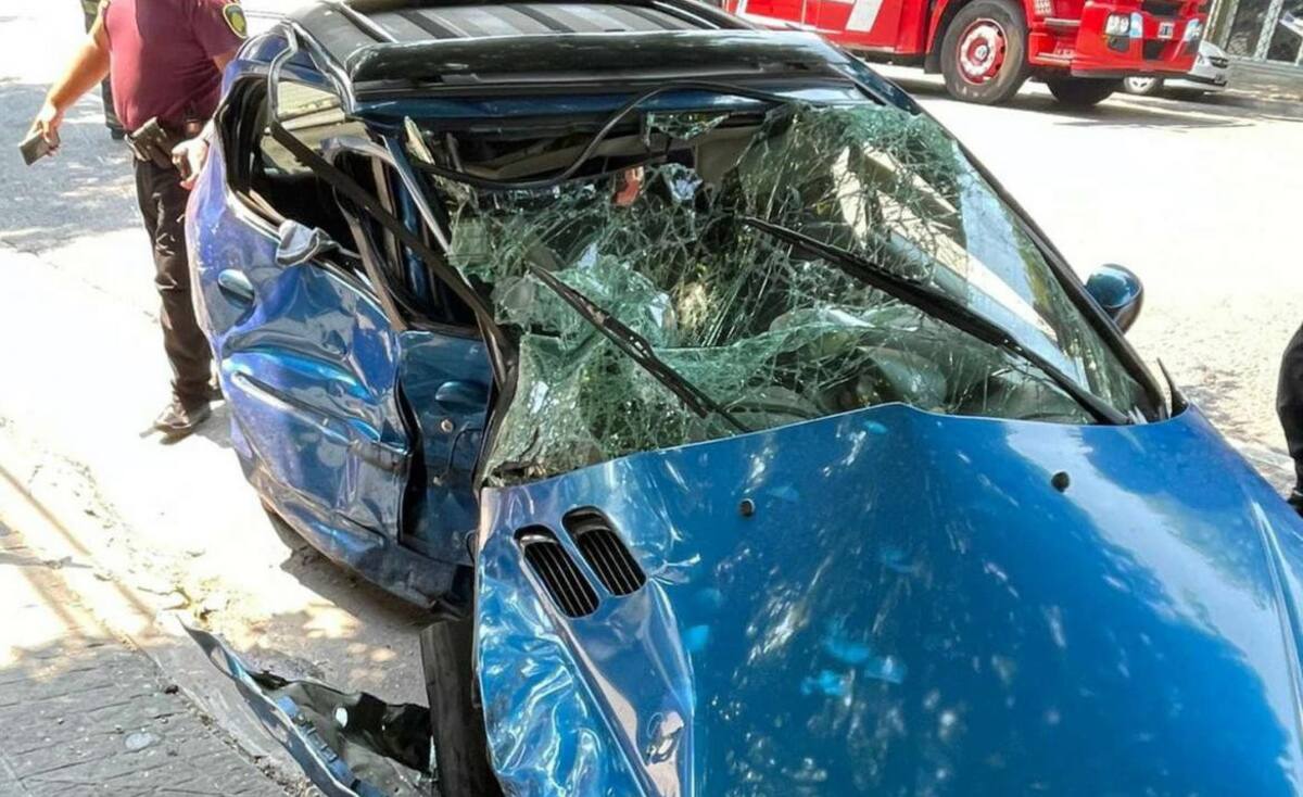 Robó a un taxista, lo llevó a toda velocidad en el capó: chocó y lo mató