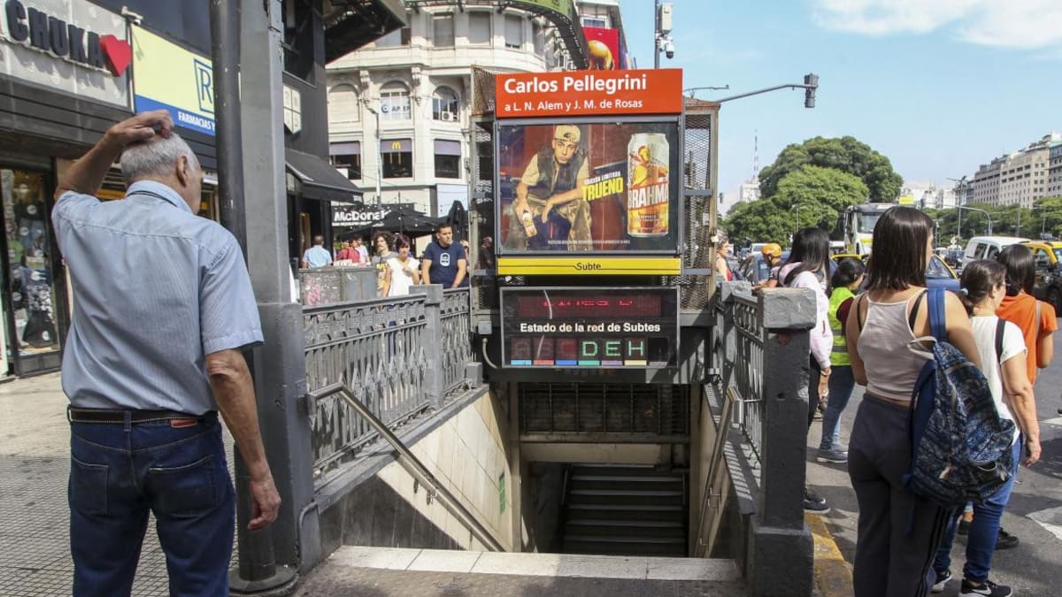 Subtes, subterráneo, pasajeros, paro de subtes, NA