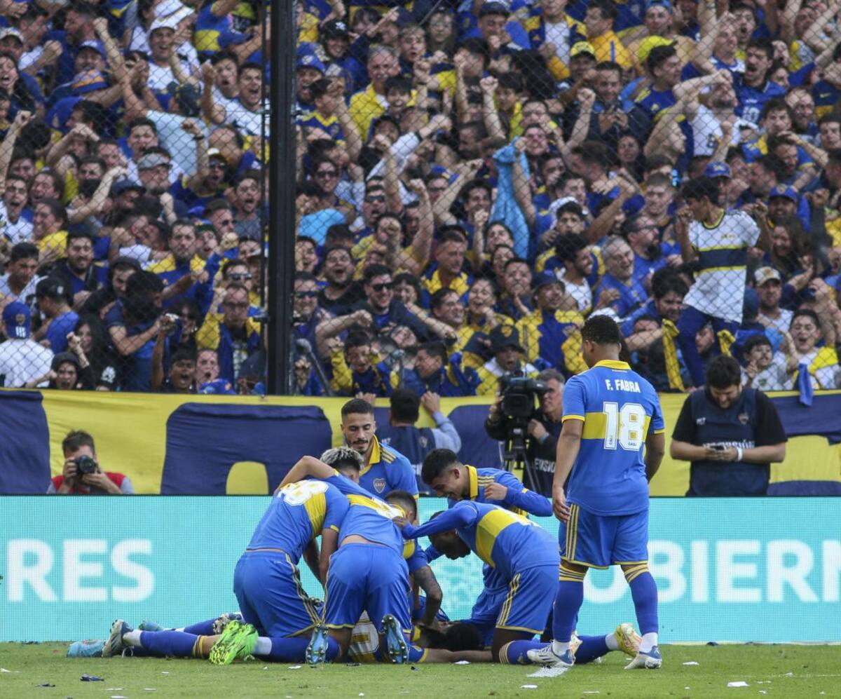 Festejo de Boca, NA
