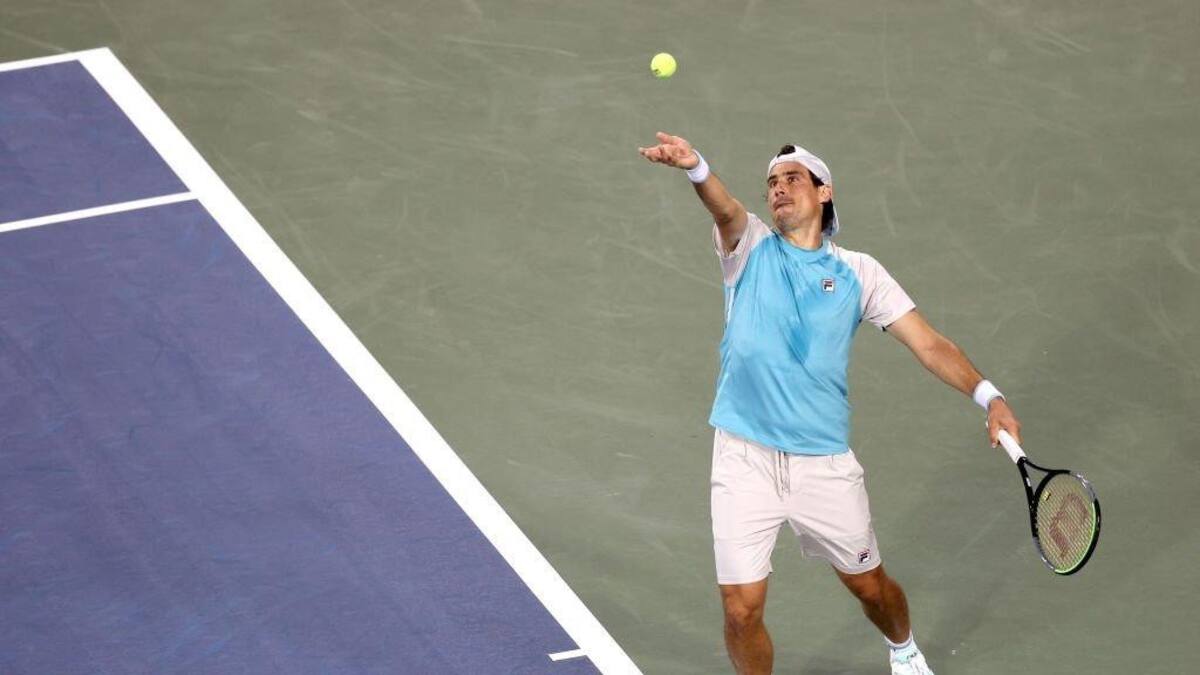 Guido Pella en el Masters 1000 de Cincinnati