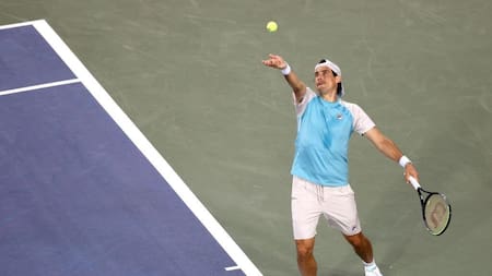 Guido Pella en el Masters 1000 de Cincinnati