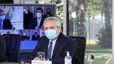 Alberto Fernández, presidente de Argentina, NA