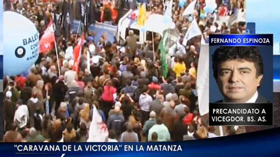 Fernando Espinoza - Comunicación con Canal 26