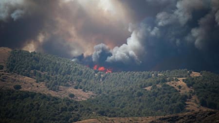 Incendios forestales en España. EFE