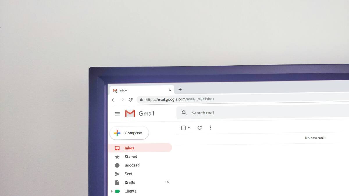 Gmail. Foto: Unsplash.
