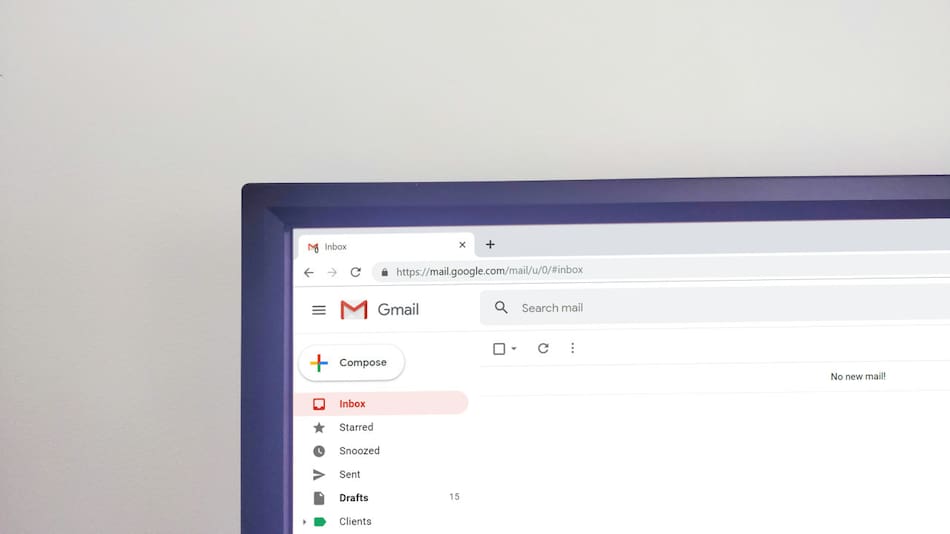 Gmail. Foto: Unsplash.