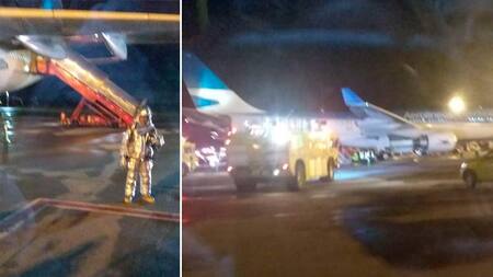 Pánico en el aire: avión de Aerolíneas hizo aterrizaje de emergtencia en Bogotá