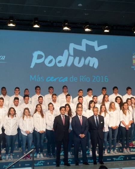 Becas Podium. Foto: Instagram