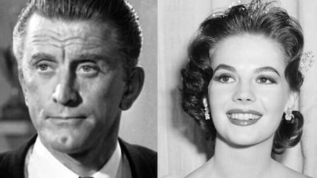 Kirk Douglas y Natalie Wood, NA