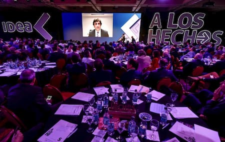 Hernán Lacunza en el Coloquio de IDEA, AGENCIA NA