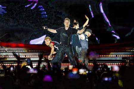 Backstreet Boys en Argentina, crédito de las fotos es TRIGO GERARDI