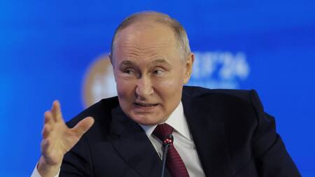 Vladimir Putin, presidente de Rusia. Foto: Reuters