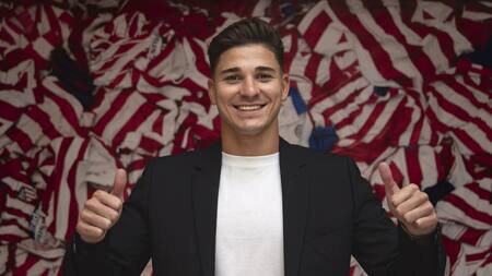 Julián Álvarez; Atlético de Madrid. Foto: X @Atleti.