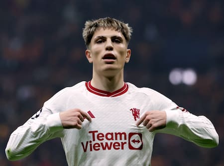 Alejandro Garnacho. Foto: NA