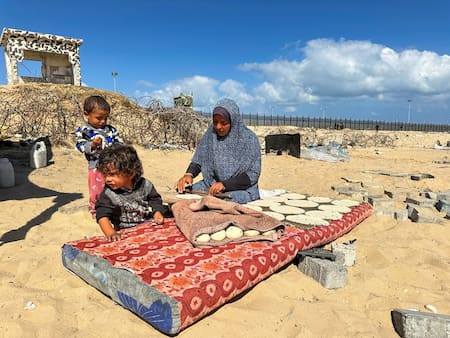 Franja de Gaza; hambruna. Foto: Reuters.