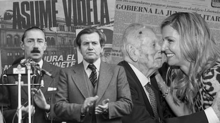 Jorge Rafael Videla, Jorge y Máxima Zorreguieta. Foto: Redacción Canal26.com