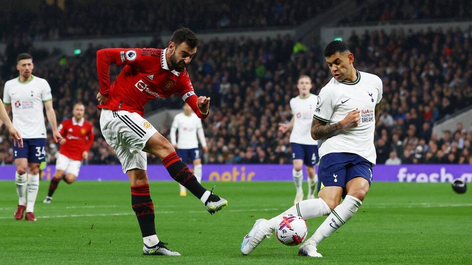 Tottenham Hotspur vs. Manchester United. Foto: Reuters.
