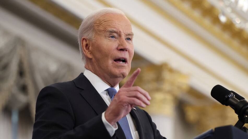 Joe Biden, presidente de Estados Unidos. Foto: Reuters.