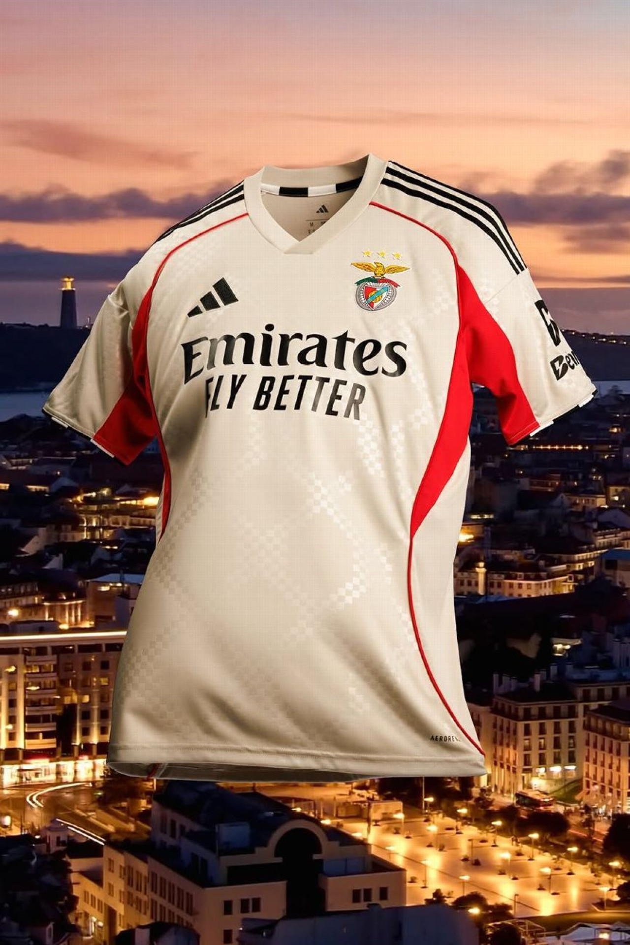 Nueva camiseta del Benfica para el Mundial de Clubes.