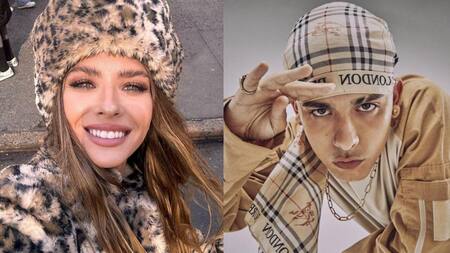 La "China" Suárez y Trueno. Fotos: archivo.