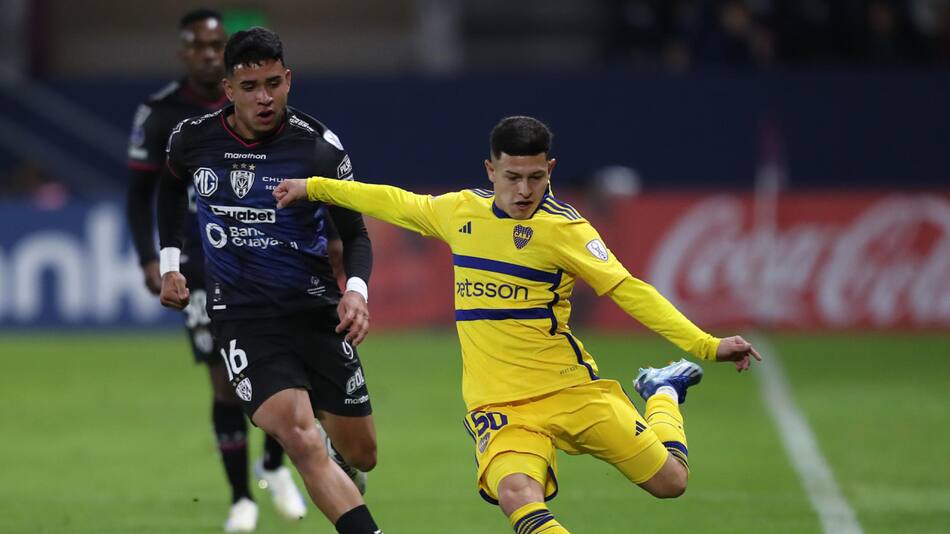 Boca Juniors empató con Independiente del Valle. EFE