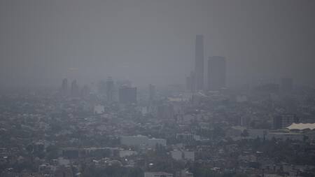 Contaminación del aire en México. Foto: EFE.