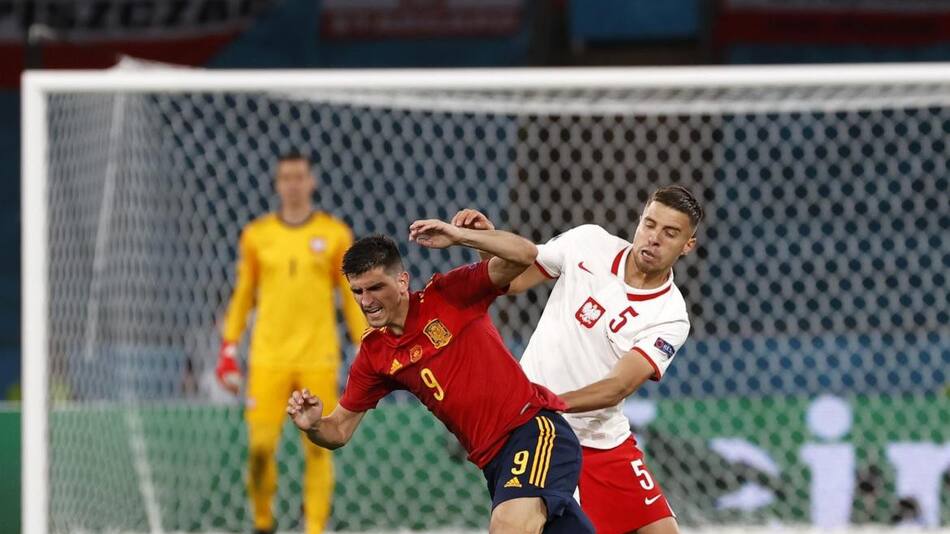 España vs Polonia, Eurocopa, EFE