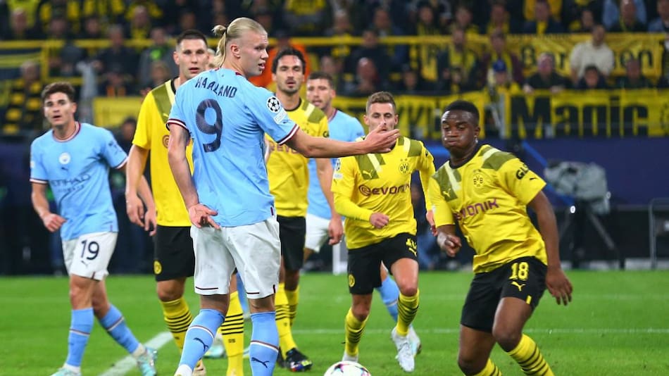 Dortmund vs Manchester City, Champions League. Foto: REUTERS
