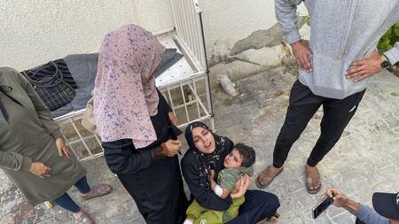 Se intensifican los bombardeos en la Franja de Gaza. EFE