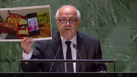 Riyad Mansour. Foto: Reuters