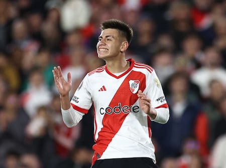 Claudio Echeverri, River. Foto: NA