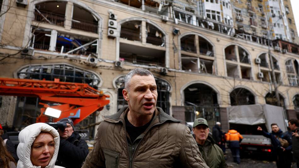 Ataque de Rusia en Kiev, Ucrania. Foto: Reuters.