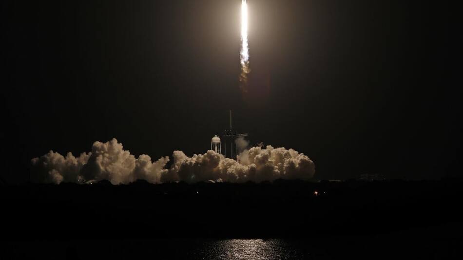 SpaceX a la Estación Espacial Internacional, partió nueva misión tripulada, Foto REUTERS