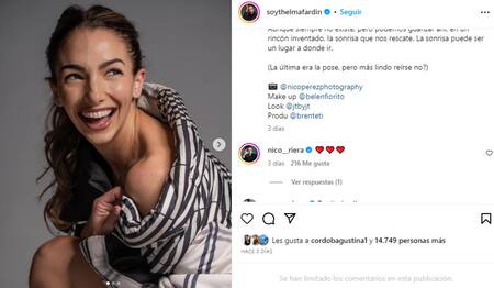 Foto: @soythelmafardin