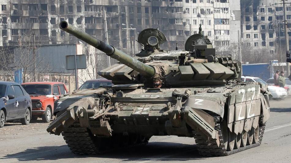 Conflicto Rusia-Ucrania, tanque de guerra, Reuters