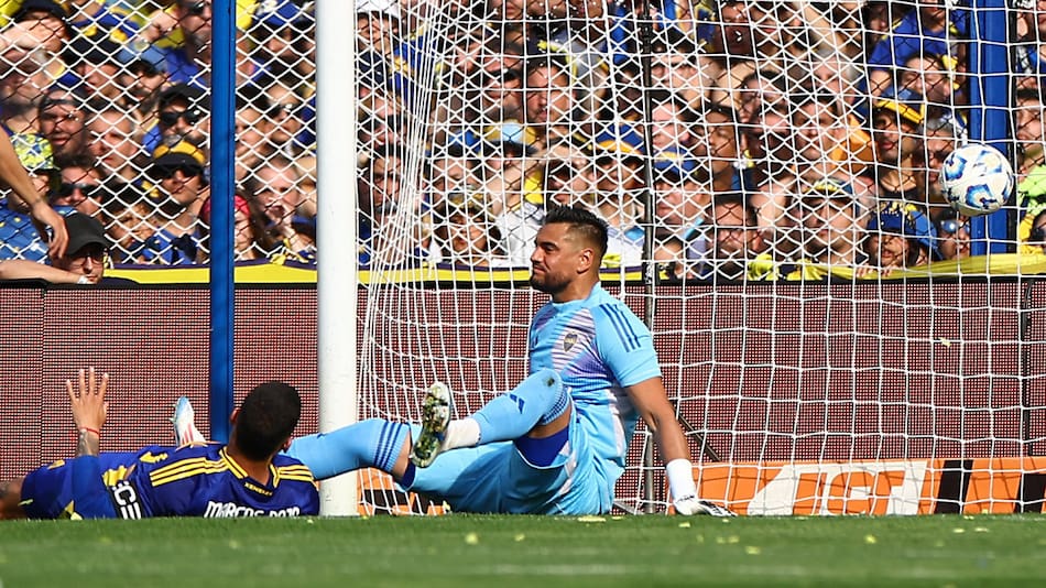 Sergio Romero, Boca vs River. Foto: Reuters
