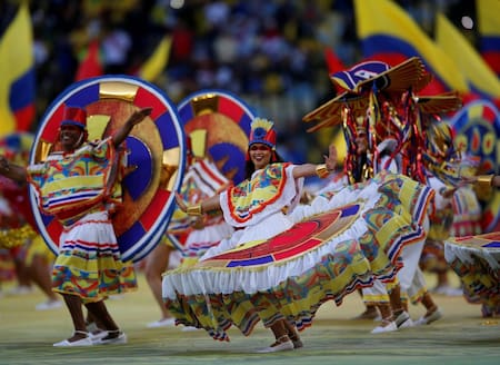 Fiesta de cierre, Brasil vs Perú - Copa América Reuters