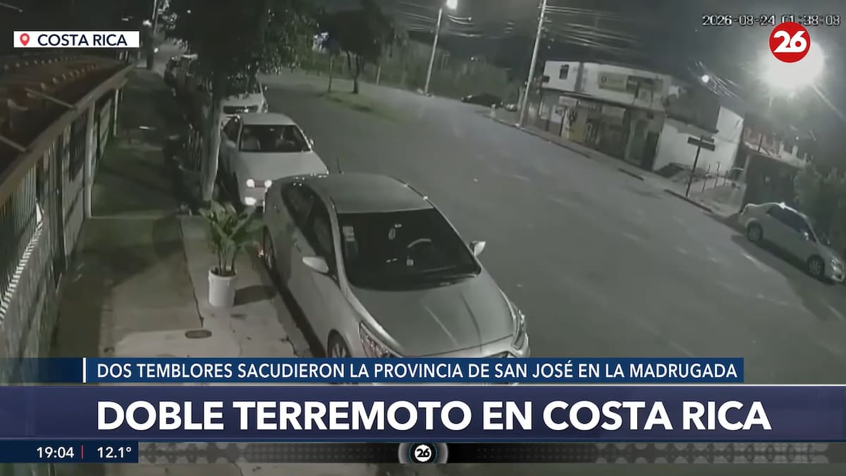 Terremotos en Costa Rica: un sismo de magnitud 5 y réplicas sacudieron la capital