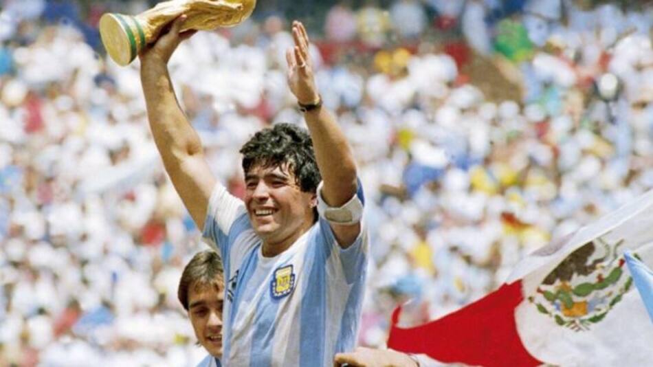 Maradona y la Copa del Mundo. Un amor incondicional. Foto: NA.