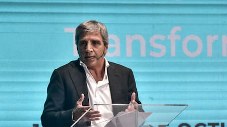 Luis Caputo, ministro de Economía. Foto: NA.