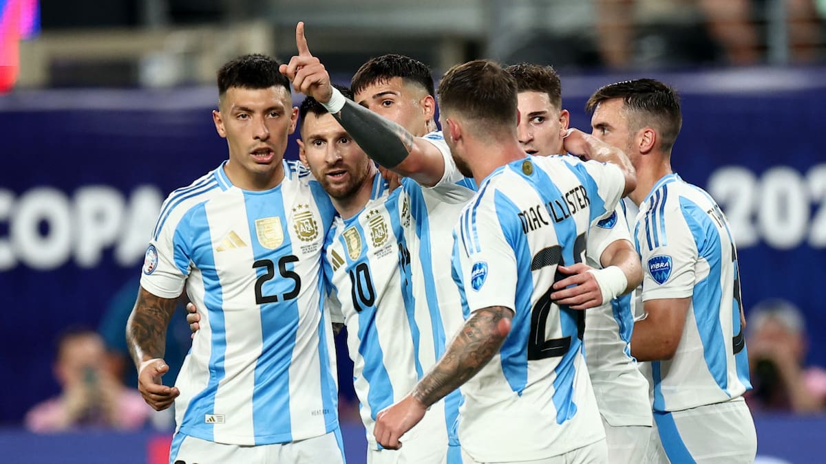 La Selección Argentina disputará una serie de amistosos en octubre. Foto: Reuters.
