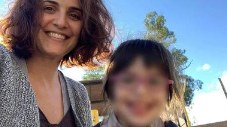 La emoción de Julieta Díaz por el comienzo de clases de su hija Elena