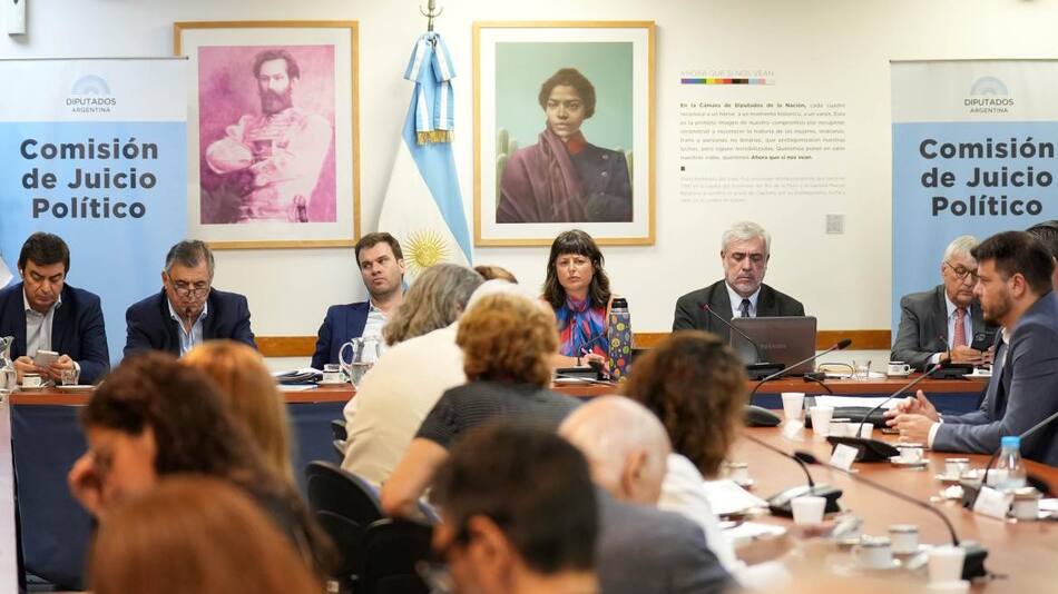 Comisión de Juicio Político a la Corte Suprema en Diputados. Foto: NA.