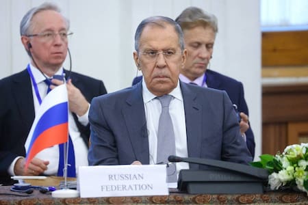 Serguéi Lavrov, ministro de Exteriores de Rusia. Foto: REUTERS.