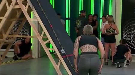 Denuncia de agresión de Juliana a Williams en Gran Hermano. Foto: Captura de video.