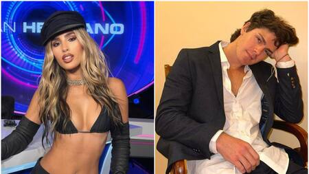 Julieta Poggio y Marcos Ginocchio. Fotos: Instagram.