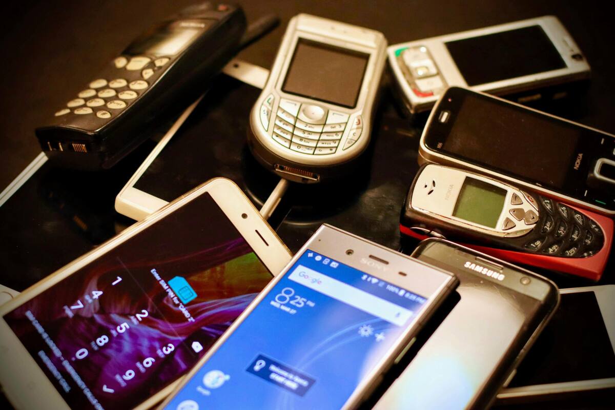 Celulares. Foto: Unsplash.