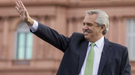 Alberto Fernández, presidente. Foto: NA.